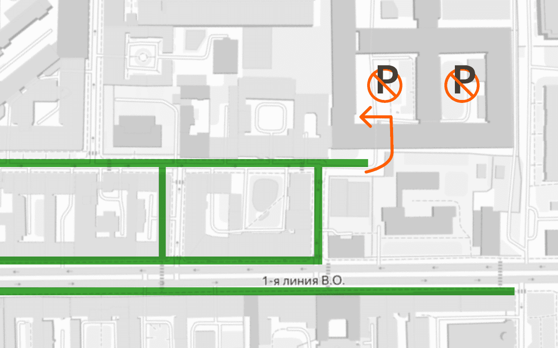 Схема где припарковаться